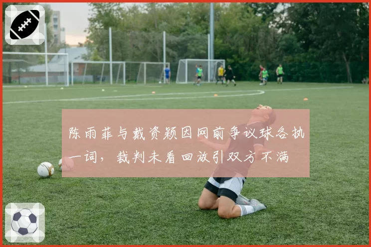 陈雨菲与戴资颖因网前争议球各执一词，裁判未看回放引双方不满