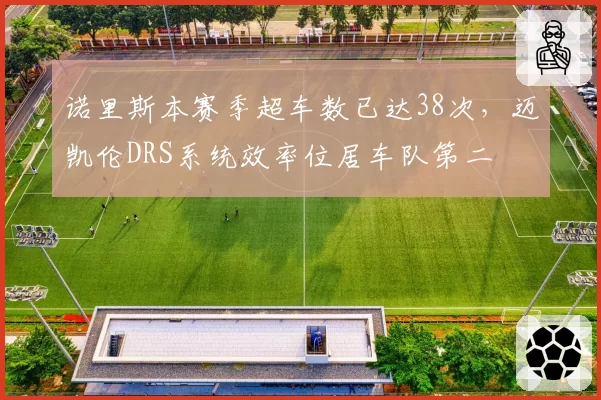 诺里斯本赛季超车数已达38次，迈凯伦DRS系统效率位居车队第二